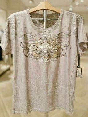 Hard Rock Cafe, Los Angeles Short
Sleeve Graphic Tee - Gray - New Size XL